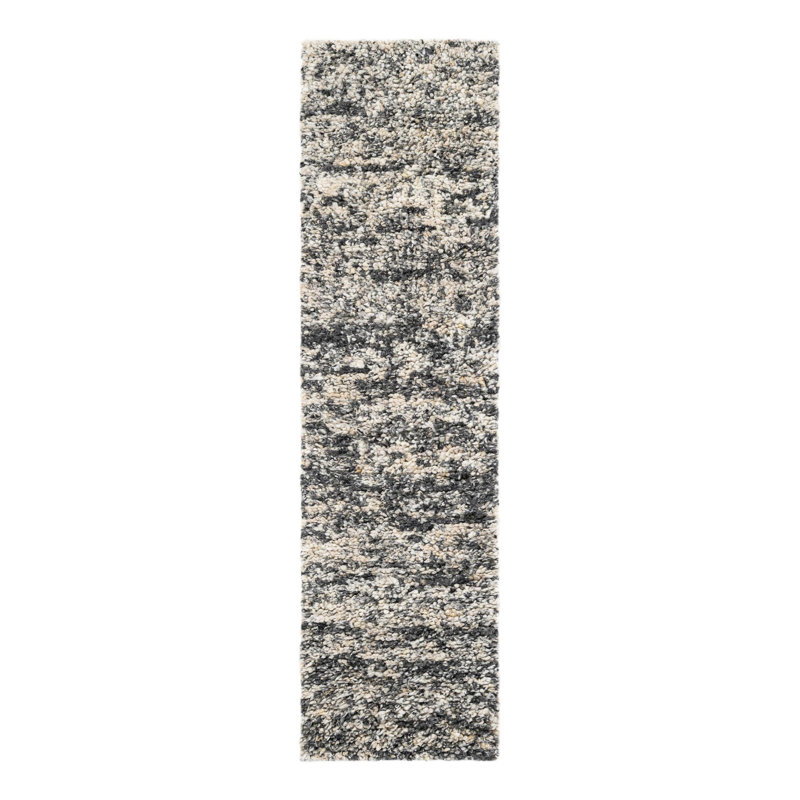 Yanaliz Hand Loomed Wool Indoor Rug, Runner 2' x 8'