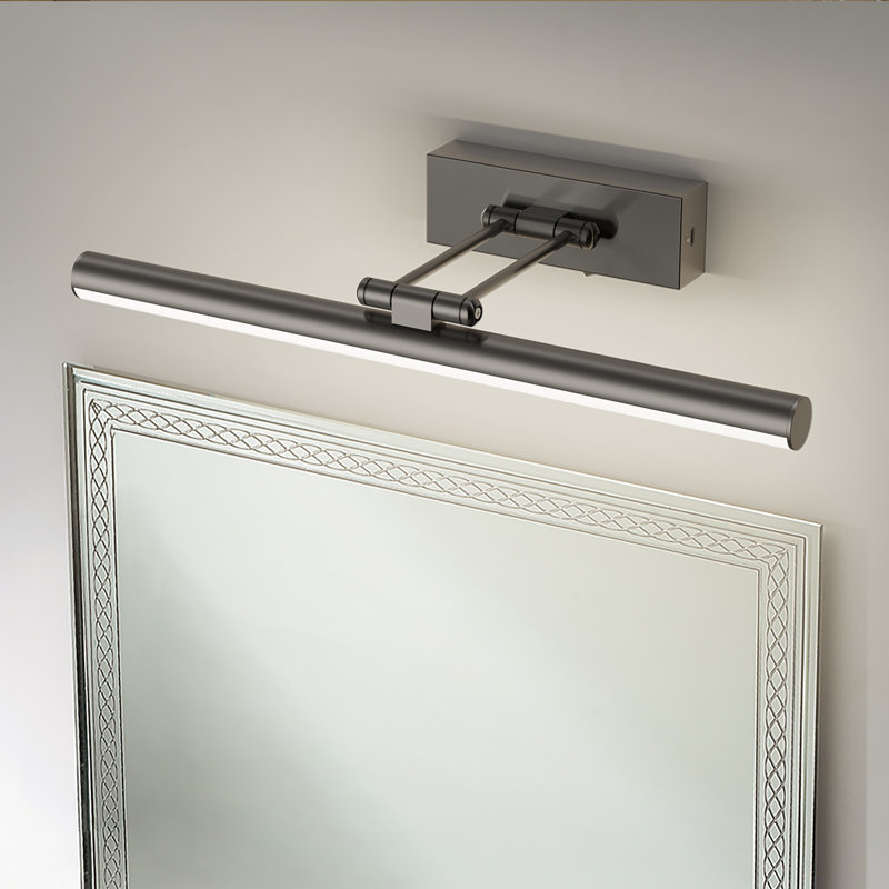 Lampe pour cadre DEL 7,09 po à intensité variable, Noir satiné