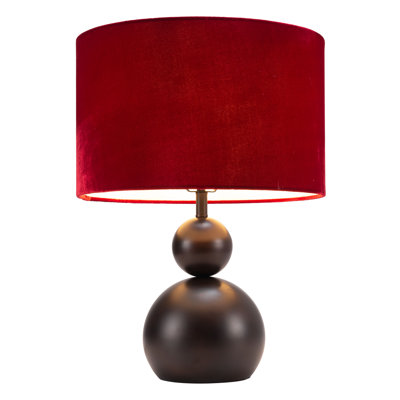 Lampe de table en métal Shobu