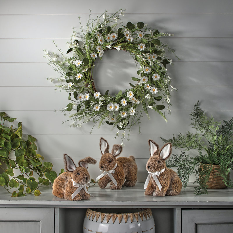 Lapin en fausse fourrure 7,5 po