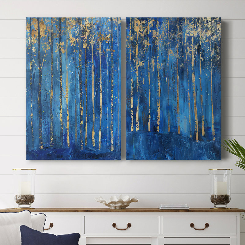 ABSTRACT Series VII-Premium Gallery Wrapped Canvas -Ready to Hang, 18" H x 24" W