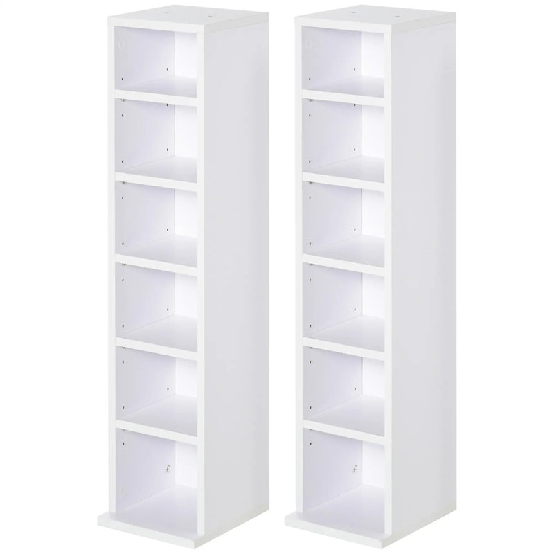 88.5cm H Media Shelves
