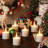 12 Pack Flickering Flameless Candles with Timer
