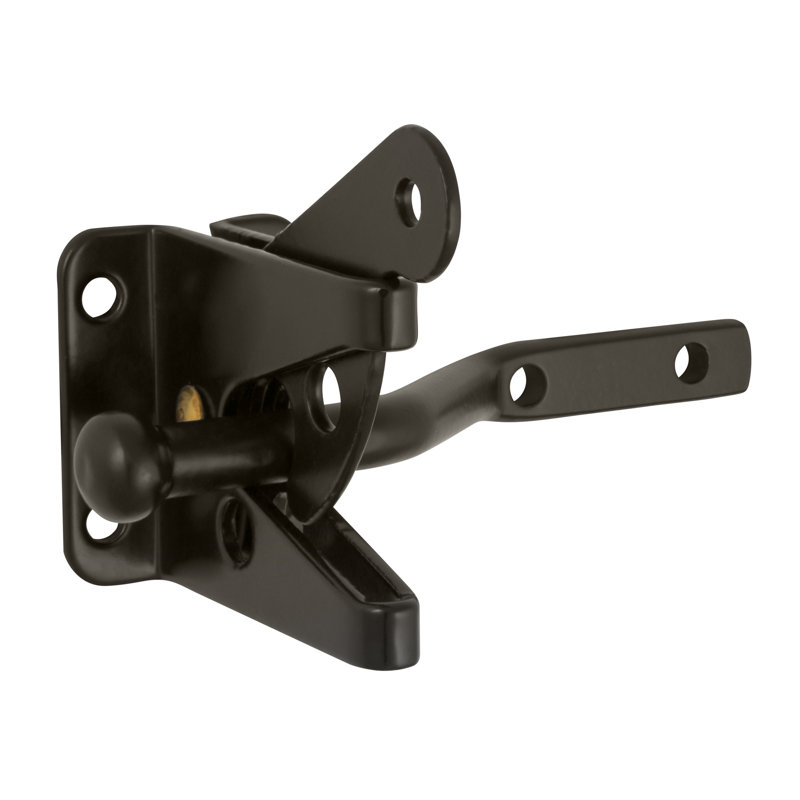 Serrure de porte autobloquante en métal, Bronze huilé