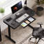 Bureau debout à hauteur réglable de 48 po / 55 po avec tiroir Home Office-1975998941-1957458567