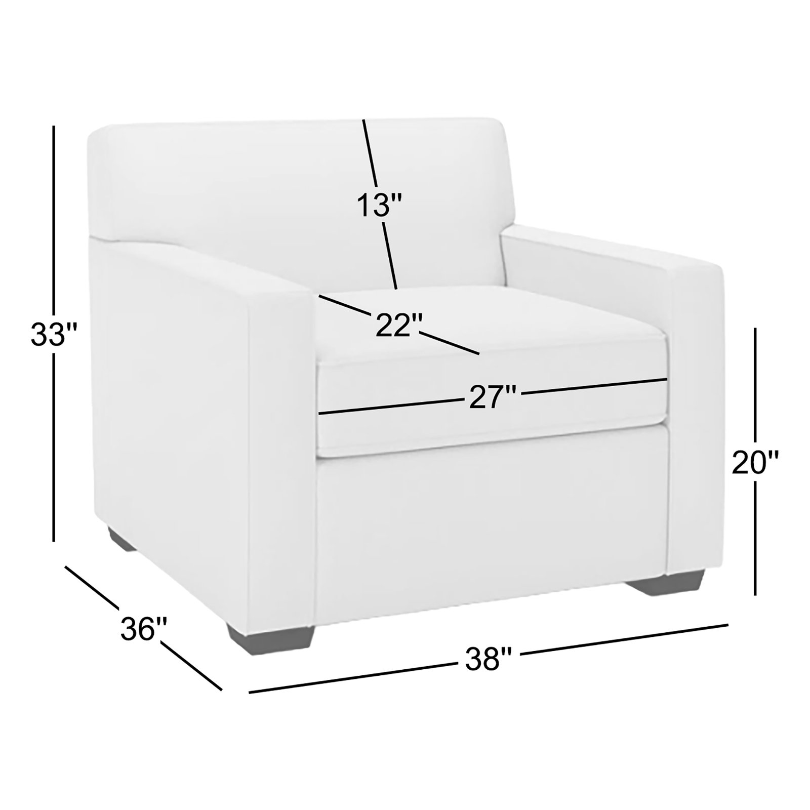 Francesca Upholstered Armchair, Macarena Light Gray Basketweave