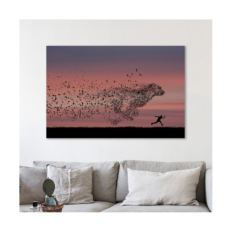 Born To Be Free by Dominic Liam - Wrapped Canvas Print, 30cm H x 46cm W x 4cm D