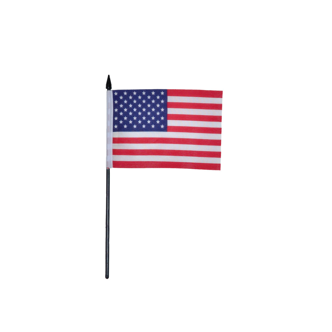 U.S. Flag Stick Flag (Set of 12) In The Breeze 