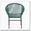 Ensemble de chaises de patio en osier-1105248220
