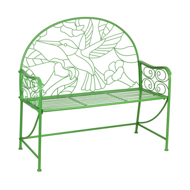 Banc de jardin en métal Hummingbird
