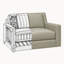 Montreal 40" Wide Upholstered Swivel Chair
