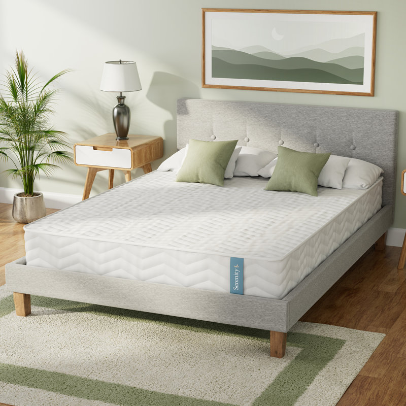 Serenity Hybrid Coil and Memory Foam Mattress, Small Double (4')