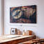 «Compass And Old Map» sur toile-125234251