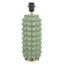Etzel Table Lamp Green Antique Brass With Shade