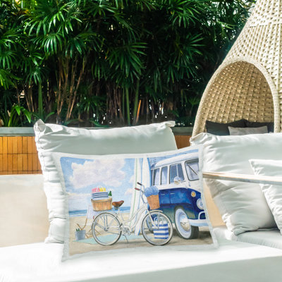Outdoor Throw Pillow