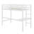 Twin Elevated Wooden Loft Bed, Comprehensively Fitted With Safety Railing, Integrated Desk, And Step Ladder-425410109