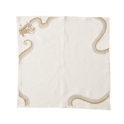 Imperial Dragon Linen Napkin