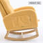 Chaise longue berçante avec repose-pieds Accent-1813445808