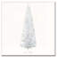 Arbre de Noël blanc