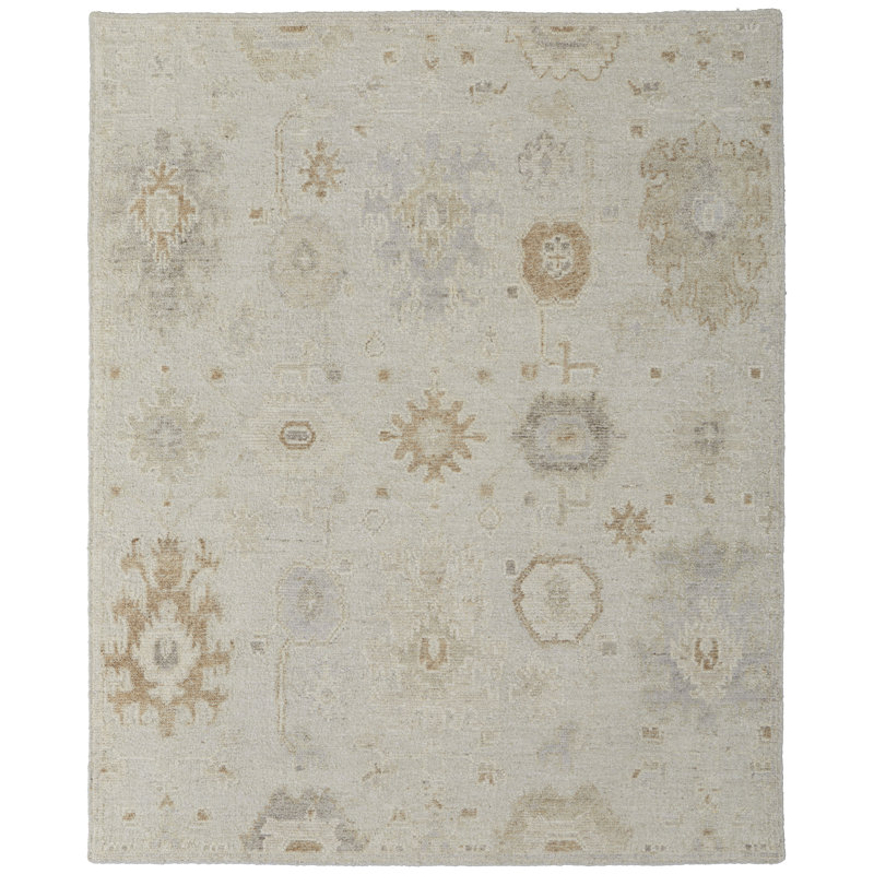 Grafton Wool Floral Area Rug, Rectangle 7'9" x 9'9"