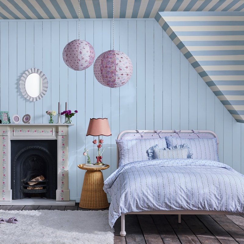Cath Kidston Canopy Striped Blue, Blue
