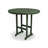 POLYWOOD Captain 2 - Person Patio Dining Set with Round Table , Cushions Included-16839195-16839199