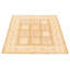 Ivoire Tapis décoratif en laine de conception unique 5 pi 1 po x 7 pi noué à la main New Age