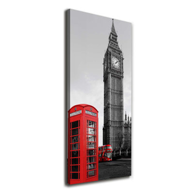 Big Ben London - Wrapped Canvas Print