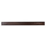 Lotta Wood Fireplace Mantel Shelf - Simple Transitional Design with Grooved Picture Frame Details
