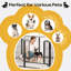 Parc pour chien d'intérieur, clôture pour chien 8 panneaux 32 po, parc pour chiots, enclos pour lapin, cage portative pour maison / véhicule récréatif / camping / jardin