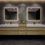 Meuble-lavabo mural double 114 po Albizu-69316028