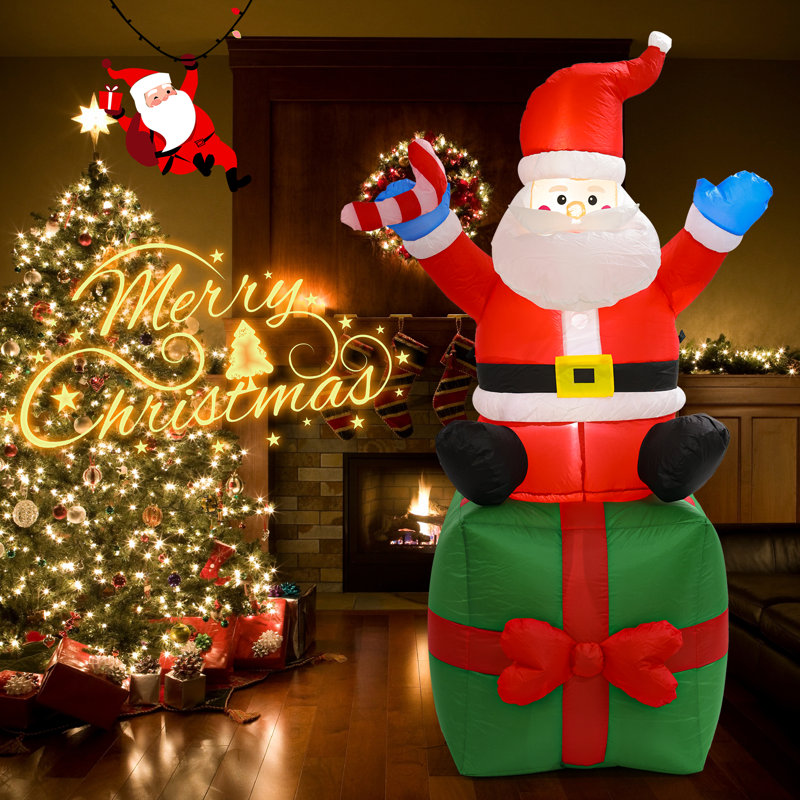Lumière DEL gonflable géante de Noël