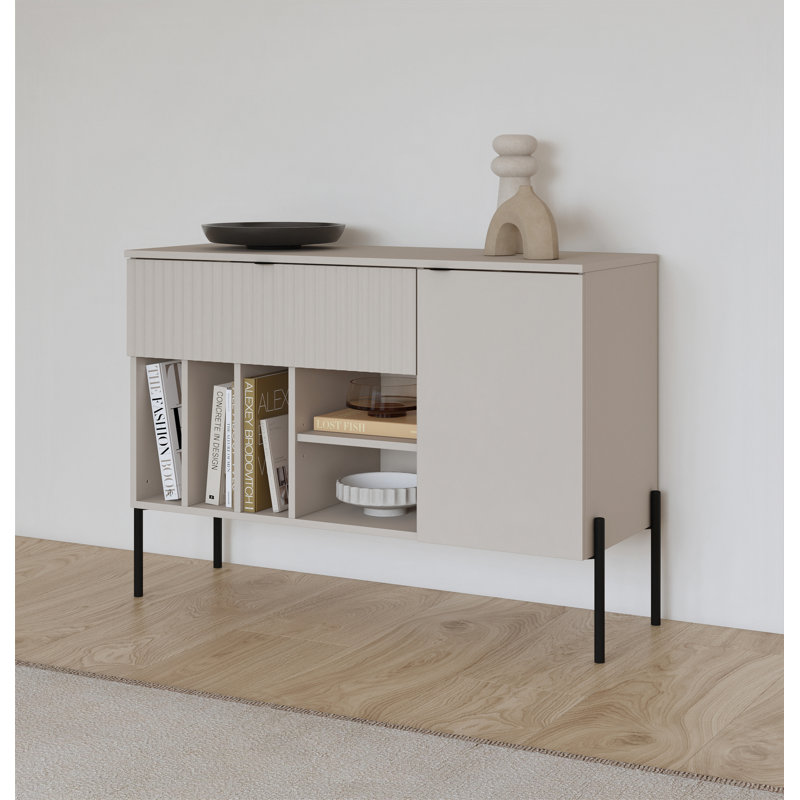 Ore TV Stand for TVs up to 85", Beige