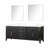 Laurel 80 in W x 22 in D Double Bath Vanity Mirrors-82319383-82319382