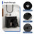 30" Black Bathroom Vanity with Drop-in sink