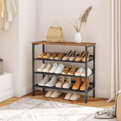 Alheide 5 Tier 20 Pair Shoe Rack