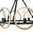 Mixon 6 - Light Wagon Wheel Chandelier