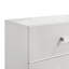 Commodes horizontales en bois Alyviah, blanc