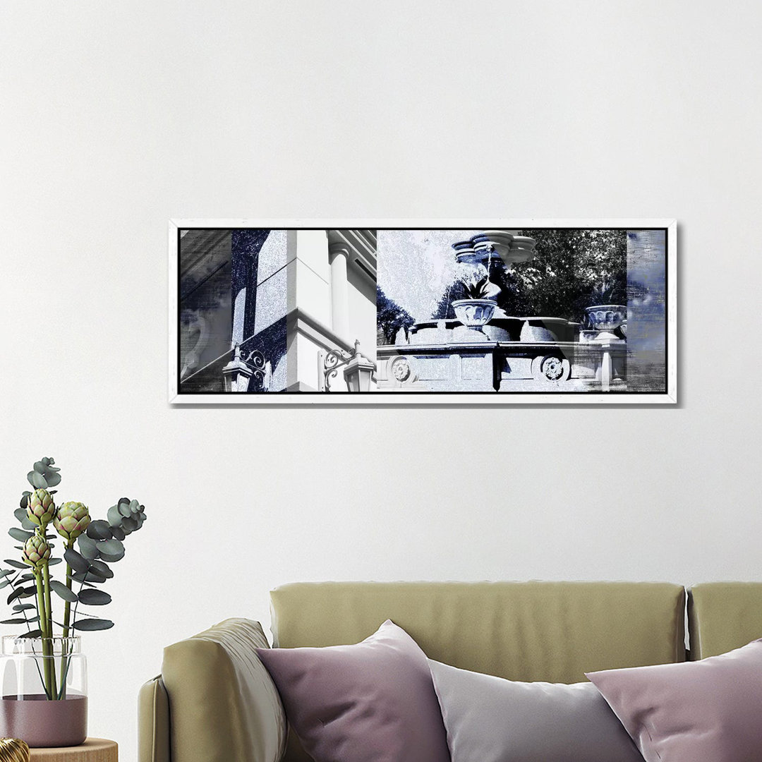 Architektur Collage II von Sisa Jasper - Panoramaleinwand auf Leinwand Giclée auf Leinwand