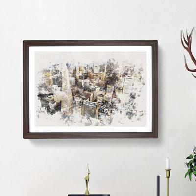 The San Francisco Skyline - Picture Frame Painting Print