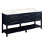72" Robertson Double Bathroom Vanity Set with Oval Undermount Sinks-75247112-75247115-75247116