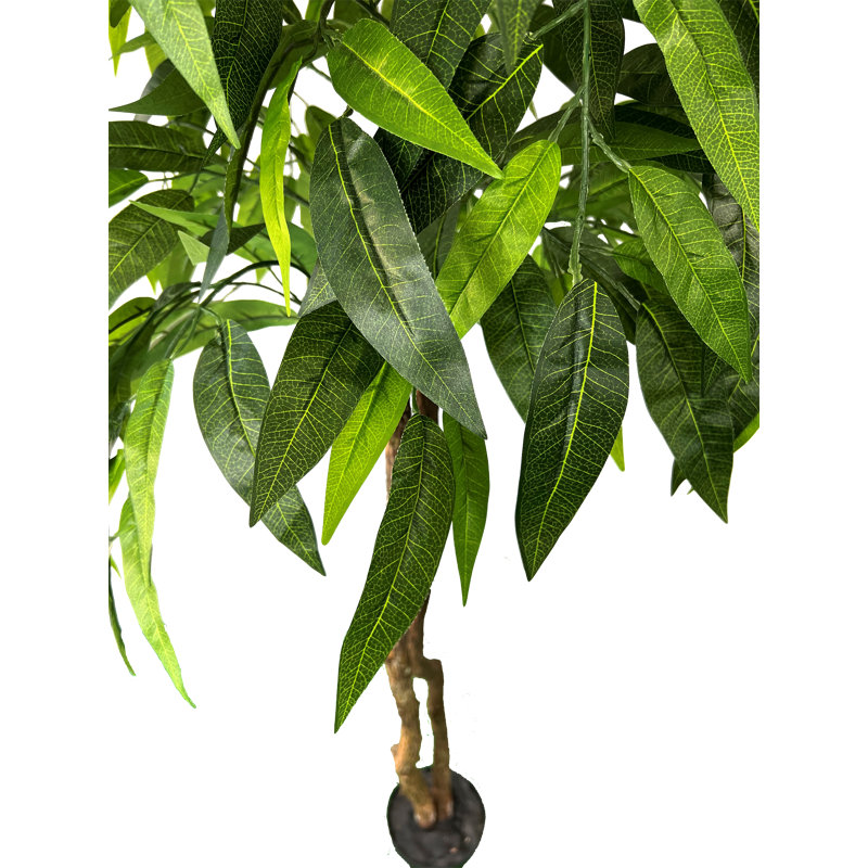 Hand-Made Primrue All Seasons 6'' Artificial Mango Tree