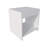 White Nightstand With Open Storage-1812972164