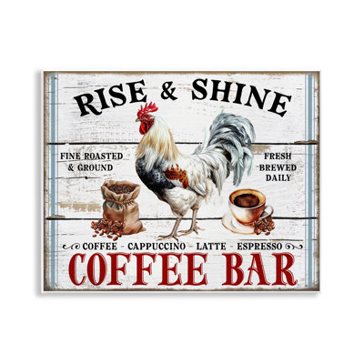  Art mural Rise & Shine Coffee par Creatif Belle