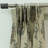 Gray Floral Block Print Handcrafted Plated Linen Curtain Uses for Door, Window Swadesh-107418199