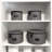 Sorbus 5-Set Stackable Dinnerware Storage Set with Plate Protector-1587916410