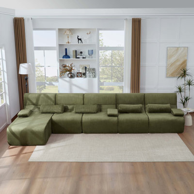 Canapé modulaire moderne avec confort ergonomique