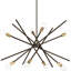 Lustre sphérique spoutnik à 8 lumières Pondview-804128567