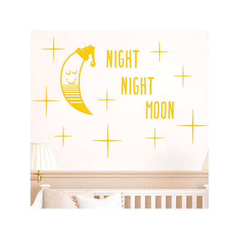 Wall Decal, Dark Yellow, Medium