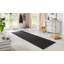 Nature Flatweave Black Rug-34926368